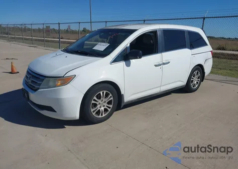 2011 Honda Odyssey Ex z USA, uszkodzony, nr VIN 5FNRL5H47BB087936